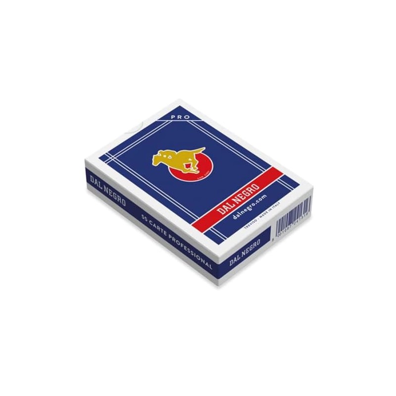 dal Negro Carte Mazzo da 55 Poker, Colore Blu, 024131