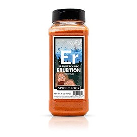 Spiceology - Sasquatch BBQ Erubtion Seasoning - Barbeque Rib Rub - Use On: Ribs, Wings, Bacon, Chicken, Pork - Barbeque Spices and Seasoning for Smoking - 26 oz