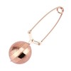 Tea Infusion Mesh Strainer, Portable Stainless Steel Tea Infusion Strainer,