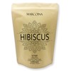 Organic Hibiscus Flowers Herbal Loose Tea by Marcoina - Cut