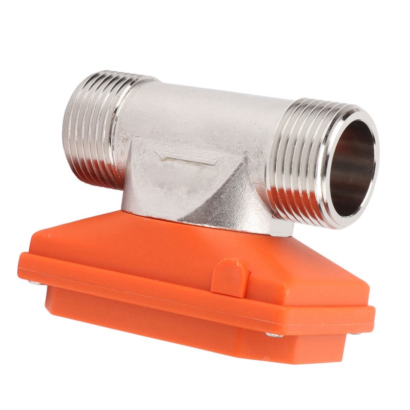 Water Flowmeter Digital Display Flow Sensor Stainless Steel Acid Alkali