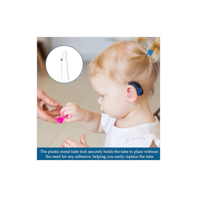 6pcs Hearing Aid Tubes, Hearing Aid Tubes Replacement NHS with