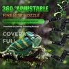 Moongiantgo Reptile Humidifier - Reptile Misting System with 4PCS 360°Adjustable