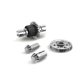 Womaqu 1:14 Scale RC Car Upgrade Accessories Main Shaft Metal Gear with a Metal Differential, Upgrade Spare Parts RC Vehicle Differentials for 14431 14412 14413