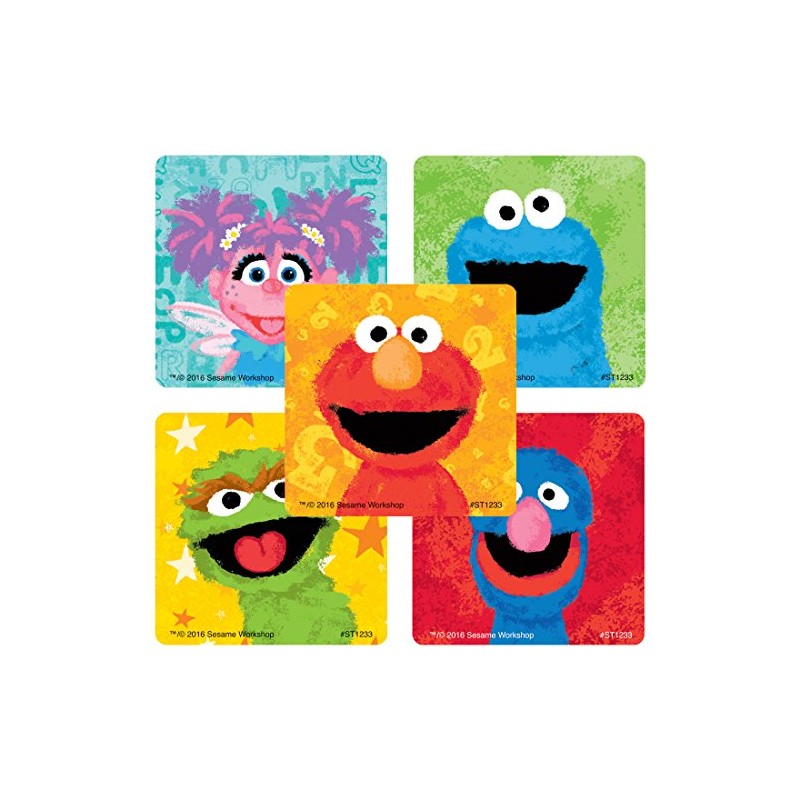 SmileMakers Sesame Street Chalk Stickers - Prizes and Giveaways -