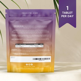 Vitamin D3 4000 iu & Vitamin K2 MK-7 100μg - 1 Year Supply, 365 Easy-Swallow Vitamin D3 K2 Tablets, 1-A-Day High Strength Vegetarian D3 and K2 Vitamin Supplements, UK Made Vitamin D Tablets