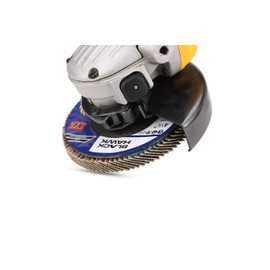 BHA High Density Zirconia Flap Discs Jumbo Grinding Wheels XL Type 29, 4.5" x 5/8"-11, 5 Pack (60 Grit)