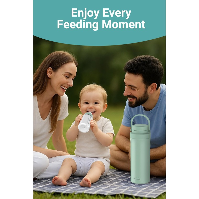 Koalababy 22oz Portable Breast Milk Cooler – 24-Hour Cooling with