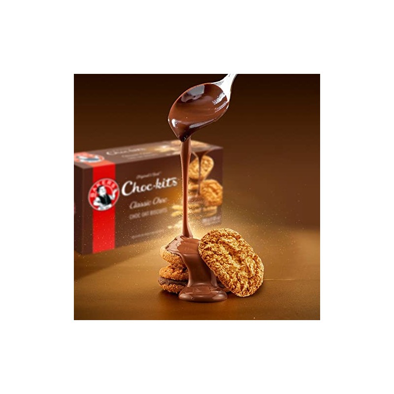 Bakers Choc Kits Original | 200g/7oz | Chocolate | Oat