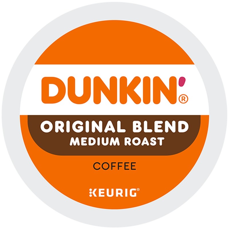 Dunkin' Donuts Single-Serve Coffee K-Cup® Pods, Original Blend, Medium Roast,