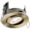 Knightsbridge FireNova IP20 Tilt GU10 Fire-Rated Open-Back Downlight - Antique