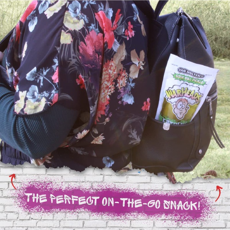 Van Holten's Pickles - Jumbo WARHEADS Pickle-In-A-Pouch - 6 Pack