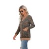 GRECERELLE Cardigan for Women Open Front Button Down Printed Lightweight