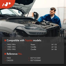 A-Premium 12 inch Speedometer Cable Compatible with Toyota Corolla 1988-1993, Paseo 1992-1993