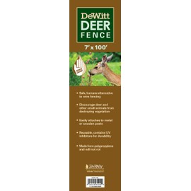 Dewitt DDF7100 Deer Fence Netting, 100-Feet Length