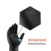 Guantes De Nitrile 100 Pcs Caja Negro Guantes De Examen