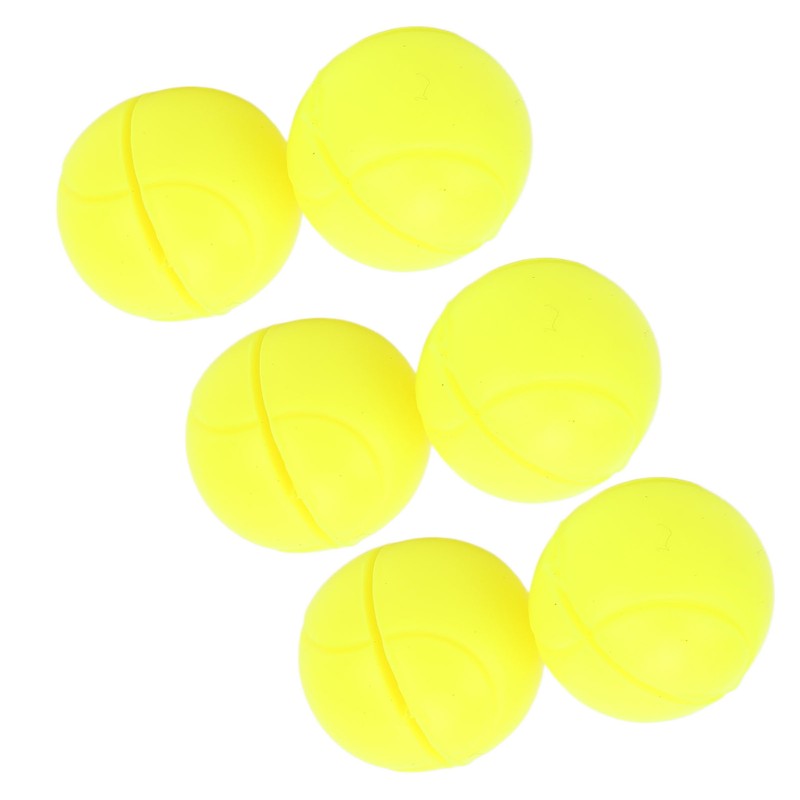6 Pcs Tennis Racket Damper Silicone Shock Absorber Tennis Ball