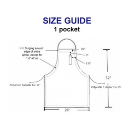 Weavric Unisex Bib Apron, 32x28 Inch 81x71 cm, Washable, with Long Ties for Women Men Chef, Kitchen, Crafting, Drawing, Pack of 2
