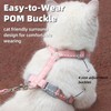 Generic Escape-Proof Cat Harness and Leash Set - Adjustable and