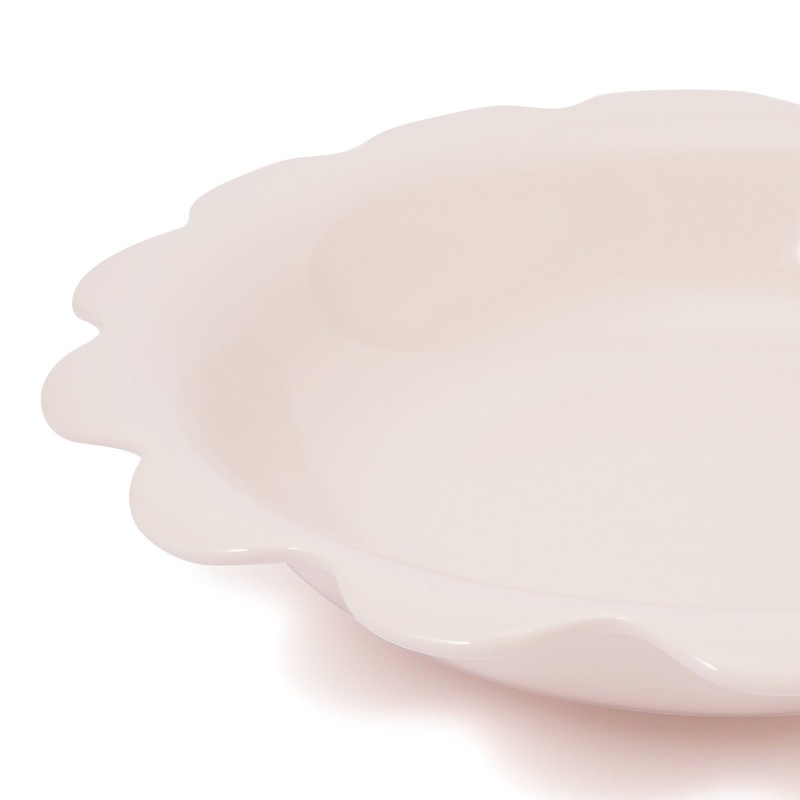 Francfranc Deep Plate Large Pink Flatware Plate New Life