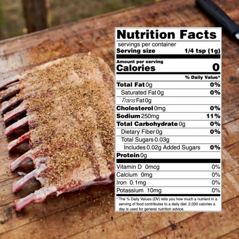 Hardcore Carnivore Camo - Wild Game and Lamb Seasoning (10.5