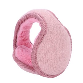 Women Girls Thermal Wool Earmuffs Winter Warm Ear Muffs Plush Stuffed Wraparound Earmuffs Ear Warmer Surround Earmuffs Unisex Around The Back of Head Ear Covers Xmas Birthday Gift