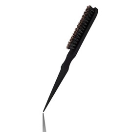Cepillo de Pelo de Teasing, Herramientas Profesionales del Peluquero del Cepillo de Pelo de Peinado del Salón, Teasing Brush, Peine de peluquería (Negro)