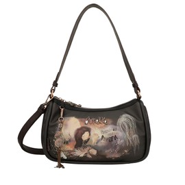 Anekke Dreamverse Shoulder Bag Dark Brown, dark brown