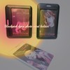 JUMISEE Clear Acrylic Kpop Photocard Holder Black Credit ID Card