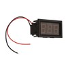 YB28VTM LED Digital Voltmeter Low Power Alarm Battery Indicator Thermometer