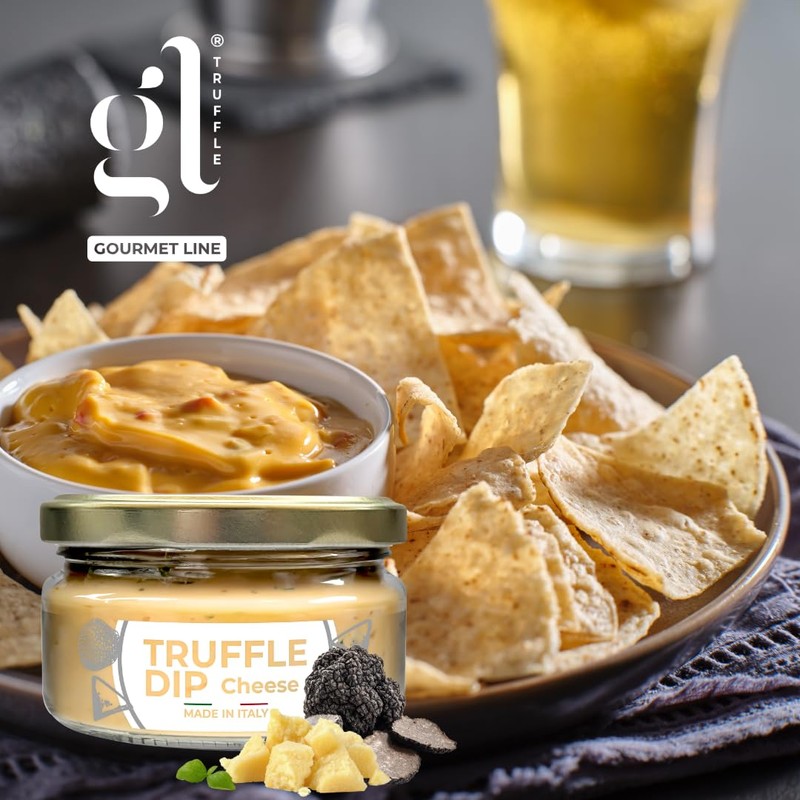 GL Truffle & Cheese Dip, 7 oz, Spreadable Gourmet Truffle