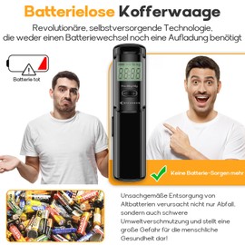 MYCARBON Electronic Luggage Scales Black