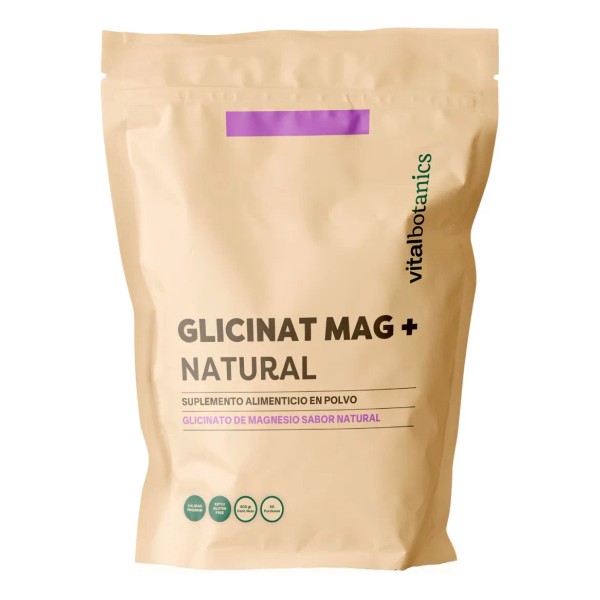 Glicinato De Magnesio Polvo Con Colgeno Hidrolizado Puro 600g 60