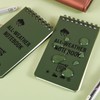 DILUSILK 2 Pack Waterproof Notepad, All Weather Police Notepad, Mini