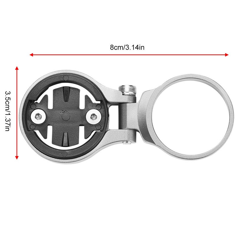 Bicycle Computer Mount - Aluminum Alloy Cycling Odometer Expansion Bracket