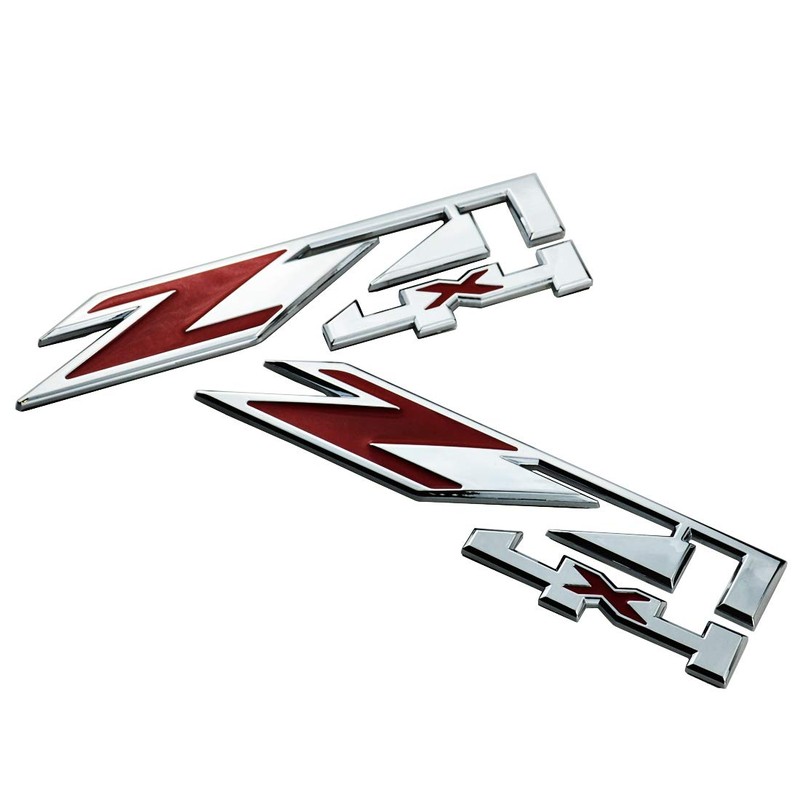 2 emblemas Z71 4 x 4 insignias compatibles con Silverado