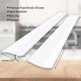 Cubierta de silicona para gorra, 63.5 cm, Blanco