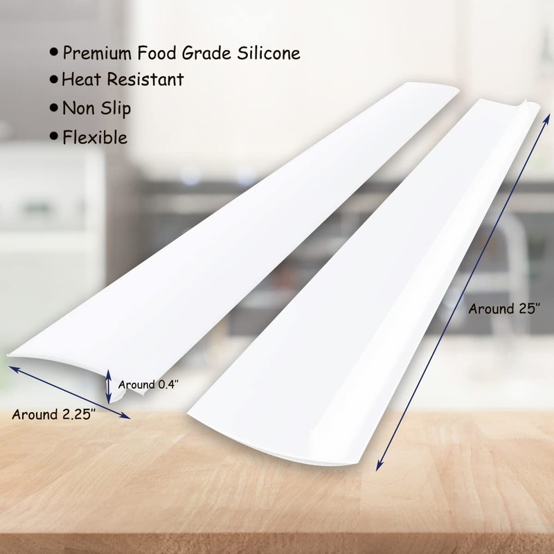 Cubierta de silicona para gorra, 63.5 cm, Blanco