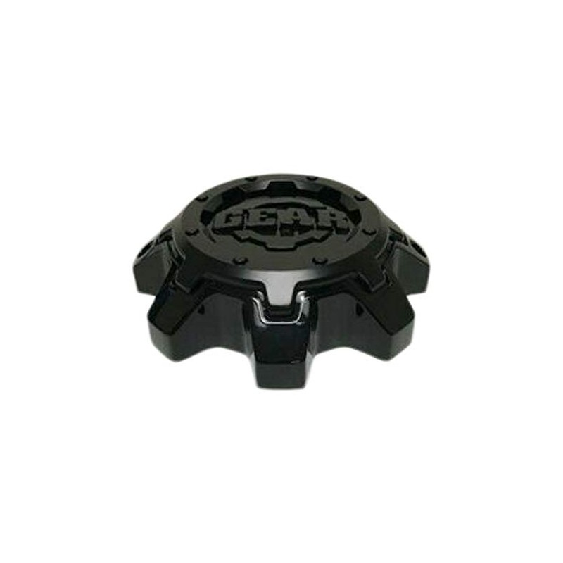 Gear Alloy Gloss Black with Satin Black Overlay Wheel Center