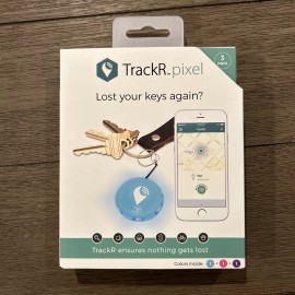 TrackR pixel Bluetooth Item Tracker : 3 Pack (3 Colors )