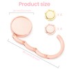 8 Pack Handbag Hooks for Tables – Foldable Bag Hook
