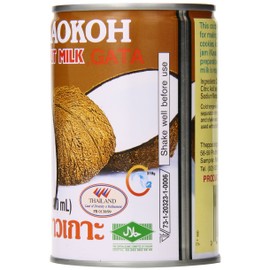 Chaokoh Coconut Milk, 13.5 Fluid Ounce (Pack of 12)