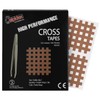 ALPIDEX Cross Tape 40 Pieces Beige Grid Patches Sizes C