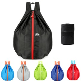 (Folding) Pool Bag, Boys Swim Bag, Knapsack, Gymsack, Swimming Bag, Large Capacity, Waterproof, Backpack, Lightweight, Shoe Storage, Sports Bag, For Adults, Girls, Elementary Schoolers, Children, Club