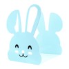 1 Pair Cute Metal Rabbit Bookends,Cartoon Animal Bunny Long Ears