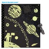 eeBoo Space Adventure Glow in the Dark Hardcover Journal with