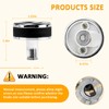 MIFLUS WB03X24360 Gas Stove Knob Stainless Steel Compatible for G-E