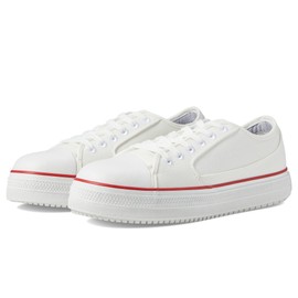 Thorogood Low-Height Warehouse Won Work Shoes for Men with Composite Safety Toe and Slip-Resistant Outsole, White, Size 10.5, M