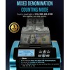 Money Counter Machine 1000 Bills/Min High-Speed Bill Counter with UV/MG/IR/DD