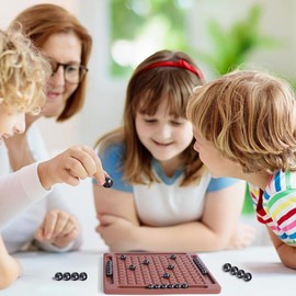 JXJ 2 in 1 Magnetic Chess Game with Stones and Wooden Chess Pieces- -Family Games for Kids and Adults-Enhancing Intelligence- Perfect Board Games for Multi-Occasion Gaming